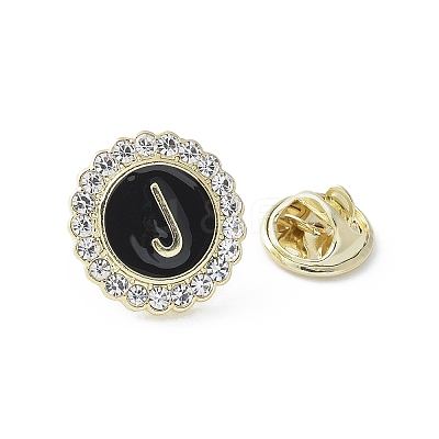 Letter Enamel Pins JEWB-S042-03J-G-1