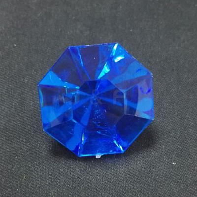 Acrylic Rhinestone Pointed Back Cabochons LS-GACR-WH0001-01D-1