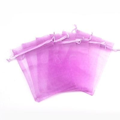 Organza Gift Bags with Drawstring OP-R016-7x9cm-22-1