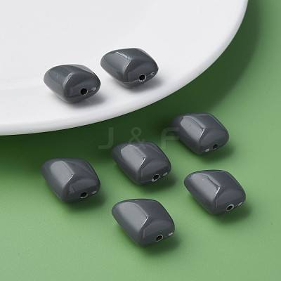 Opaque Acrylic Beads MACR-S373-15A-A03-1