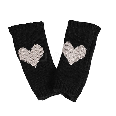 Polyacrylonitrile Fiber Yarn Knitting Fingerless Gloves COHT-PW0001-19B-1
