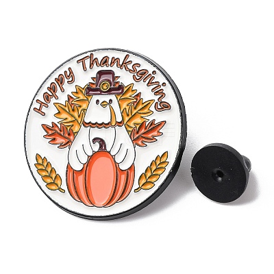 Thanksgiving Day Enamel Pins JEWB-L025-02EB-01-1