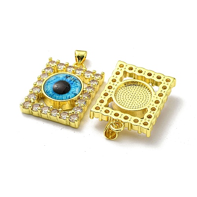 Real 18K Gold Plated Brass Pendants KK-L209-006G-03-1