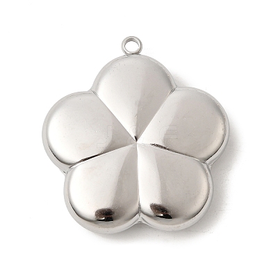 304 Stainless Steel Pendants STAS-B128-06P-01-1