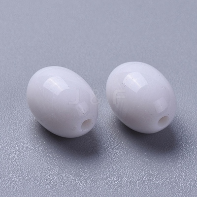 Opaque Acrylic Beads SACR-R828-08-1