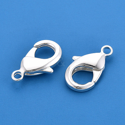 Brass Lobster Claw Clasps KK-YW0004-01D-S-1