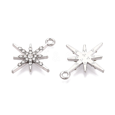 Rack Plating Alloy Pendants FIND-N005-33P-1