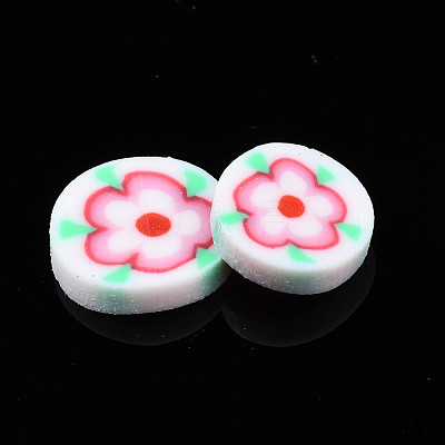 Handmade Polymer Clay Cabochons CLAY-N006-54-1