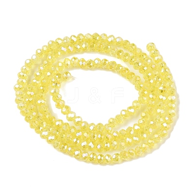 Electroplate Glass Beads Strands EGLA-A044-T1mm-B29-1