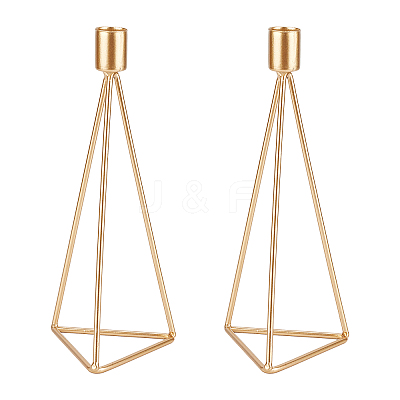 Iron Candle Holder AJEW-WH0171-56A-1