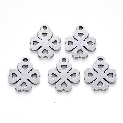 Tarnish Resistant 304 Stainless Steel Pendants X-STAS-N092-06-1
