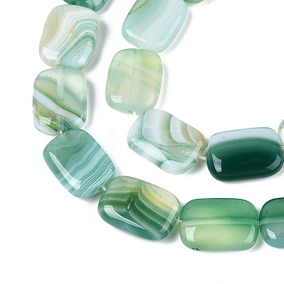 Natural Agate Beads Strands G-N356-03A-10-1