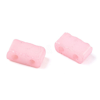 2-Hole Baking Paint Glass Seed Beads SEED-S023-17B-23-1