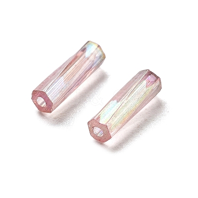 10G Ceylon Glass Twist Bugle Beads X-SEED-L012-01G-1