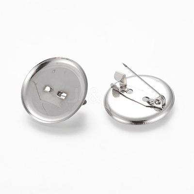Iron Brooch Findings E04IY-P-1