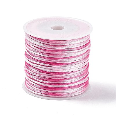 Segment Dyed Nylon Rattail Satin Cords NWIR-A008-01G-1