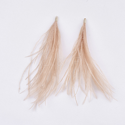 Ostrich Feather Tassel Big Pendant Decorations X-FIND-S302-08C-1