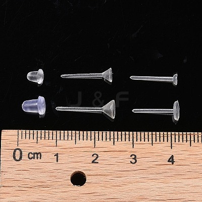 Plastic Stud Earring Findings KY-PH0007-25-1