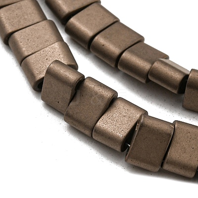 Electroplated Non-magnetic Synthetic Hematite Beads Strands G-C106-B01-09B-1