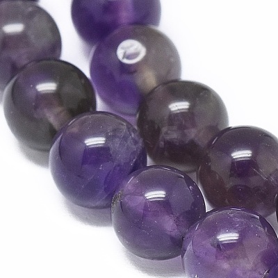 Natural Amethyst Beads Strands G-G791-11-A01-1