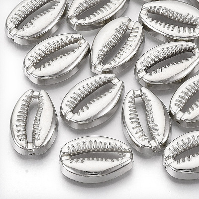 Plating ABS Plastic Beads KY-N007-53-1