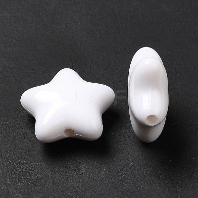 Opaque Acrylic Beads MACR-J123-01-1