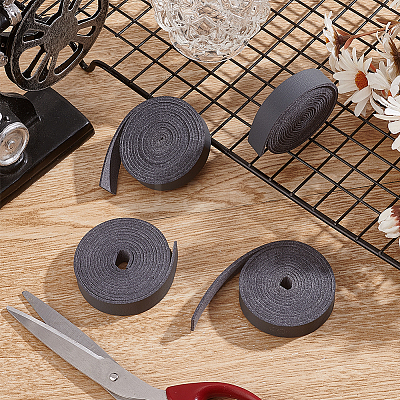 Flat PU Leather Cord WL-WH0004-09A-1