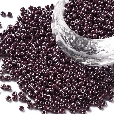 (Repacking Service Available) Glass Seed Beads SEED-C021-4mm-126-1