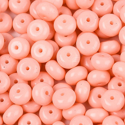 Opaque Baking Paint Glass Seed Beads SEED-N008-03A-02-1