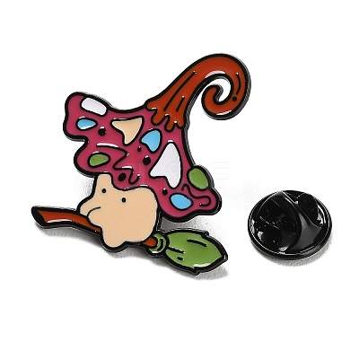 Mushroom Enamel Pins JEWB-I060-03EB-02-1