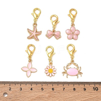 64Pcs 32 Styles Alloy Enamel Shoe Charms HJEW-PH02482-1