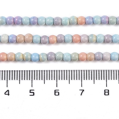 Natural Rainbow Alashan Agate Beads Strands G-G806-04-4mm-01-1
