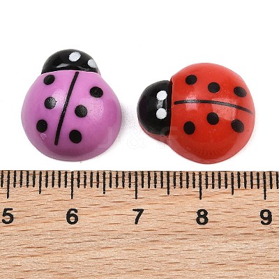 Resin Ladybug Miniature Figurines RE-CBA17C4-12-1