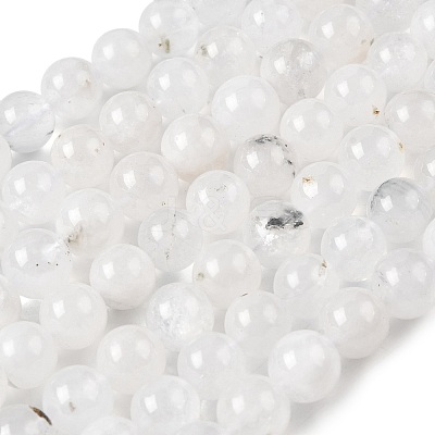 Natural Rainbow Moonstone Beads Strands G-D340-A01-10mm-1