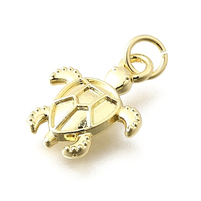 Brass Pendants KK-V013-04G-1