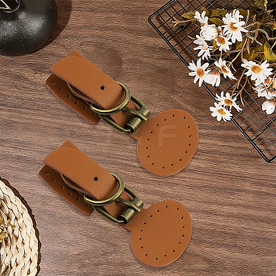 Cowhide Bag Snap Buckles DIY-WH20081-138B-1