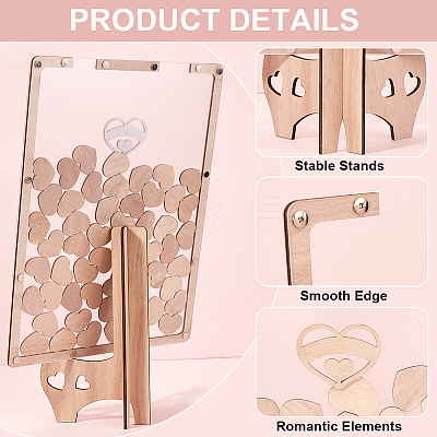 Wedding Guest Book AJEW-WH20020-026A-1
