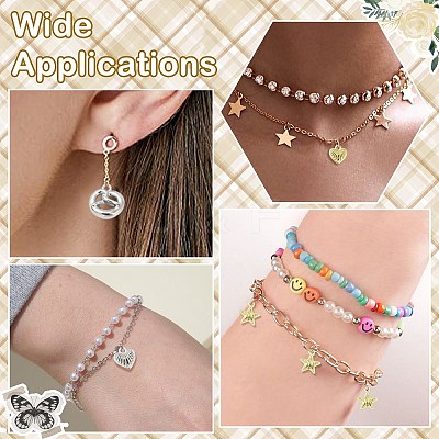 32Pcs 8 Styles Alloy Pendants FIND-CJ0004-20-1