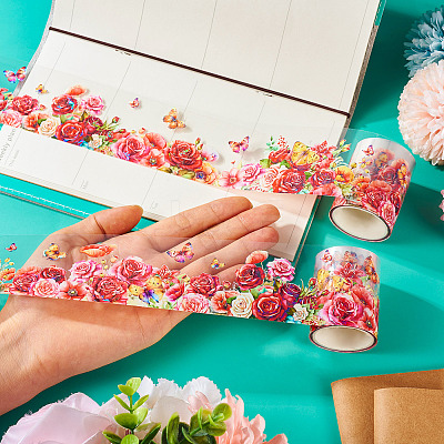 2M PET Waterproof Plastic Stickers DIY-TAC0001-83A-1