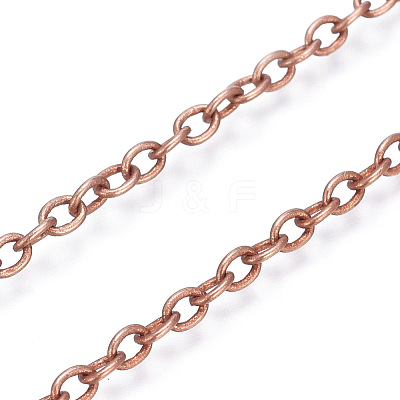 Brass Cable Chains CHC024Y-R-1