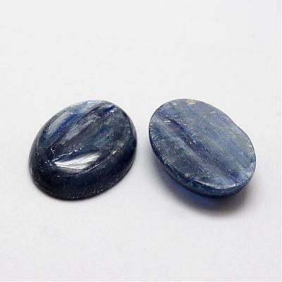 Oval Natural Kyanite/Cyanite/Disthene Cabochons G-O147-01H-1