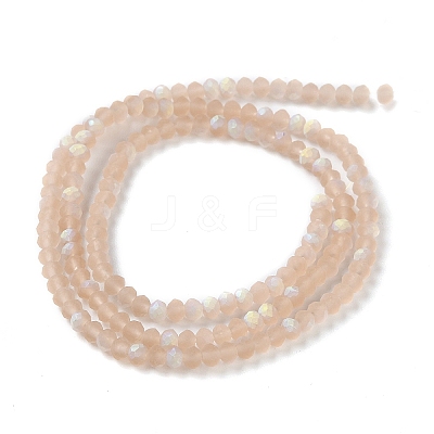 Imitation Jade Glass Beads Strands EGLA-YW0003-19A-17-1
