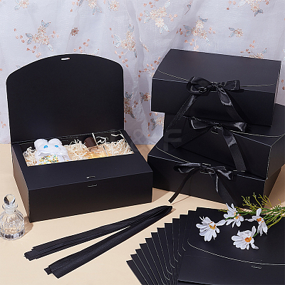 Cardboard Paper Gift Packing Boxes with Ribbon CON-WH0107-60A-1