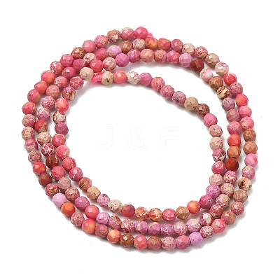Natural Imperial Jasper Beads Strands G-L578-A09-1