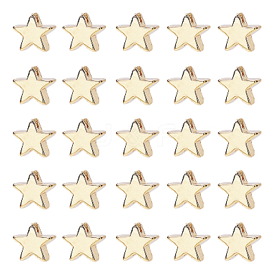 Brass Beads KK-PH0001-26G-1