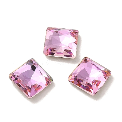 Glass Rhinestone Cabochons RGLA-P037-06B-D223-1
