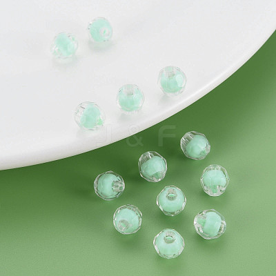 Transparent Acrylic Beads TACR-S152-17A-SS2111-1