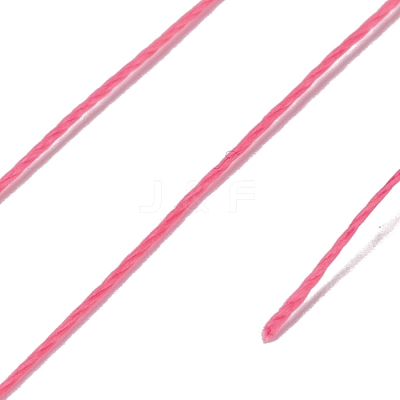Round Waxed Polyester Thread String YC-D004-02A-136-1