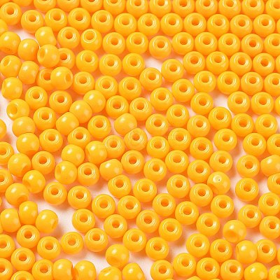 Baking Paint Glass Seed Beads SEED-H002-I-A511-1