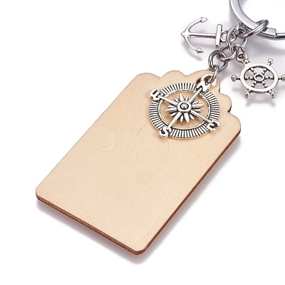 Wood Keychain KEYC-JKC00187-1
